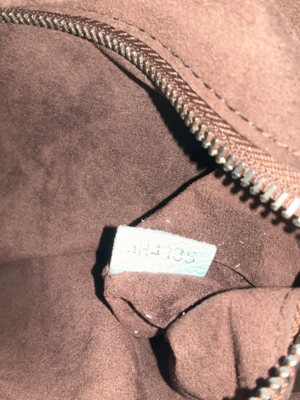 Louis Vuitton Ice Blue Mahina Leather Babylone PM 2 way